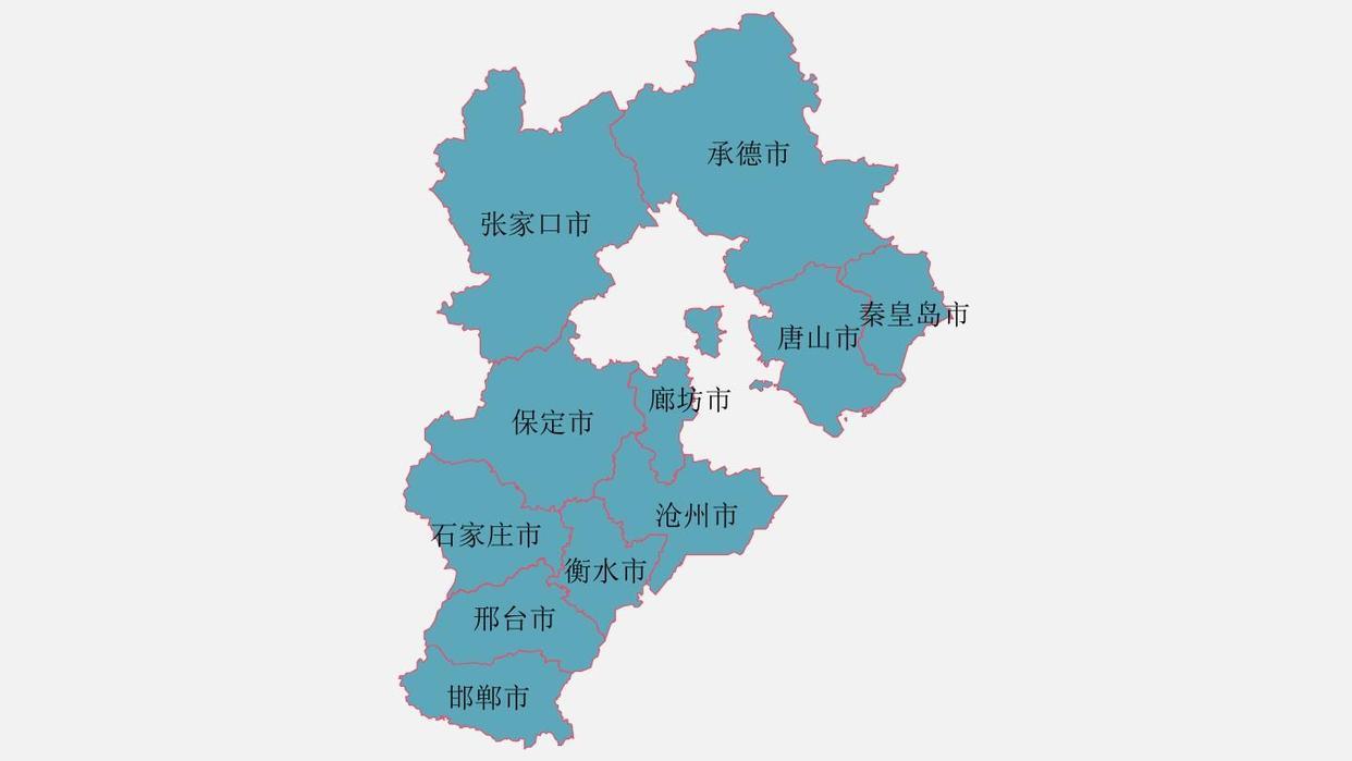 邯郸市区划分地图图片